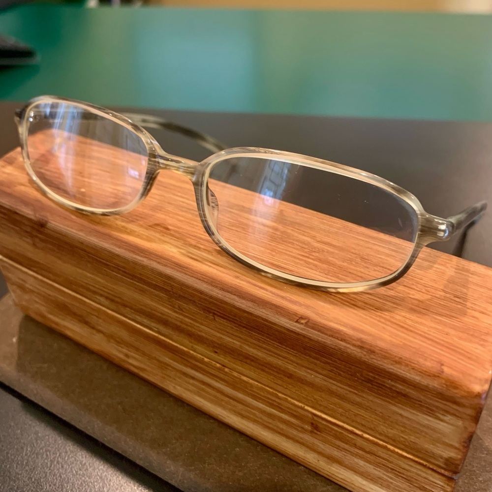 POLO RALPH LAUREN 1819 PN7 
Grey Tortoise 51mm Vintage Oval 
Eyeglasses